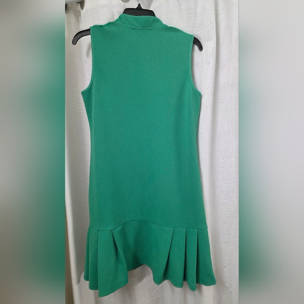 Pappagallo Green Sleeveless Dress with Zipper Size SMALL. - Picture 8 of 8
